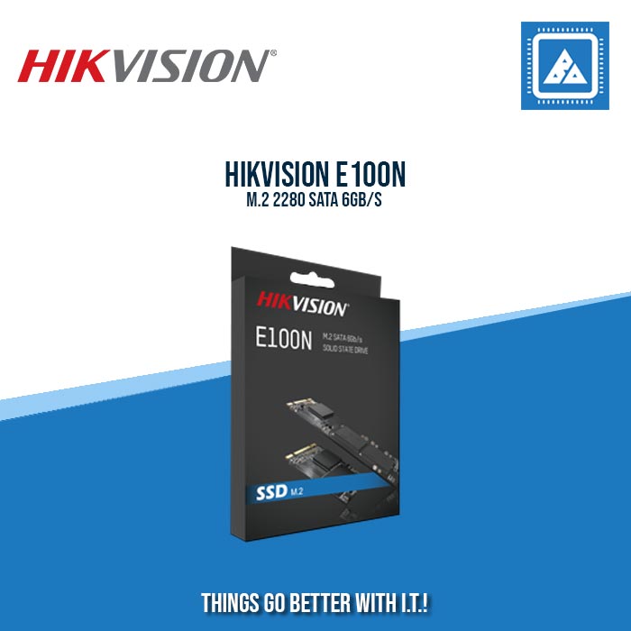 HIKVISION E100N SSD M.2 2280 SATA 6GB/S HIKVISION E100N SSD M.2 2280 SATA 6GB/S